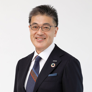 Photo: Panasonic Holdings Corporation CEO Yuki Kusumi